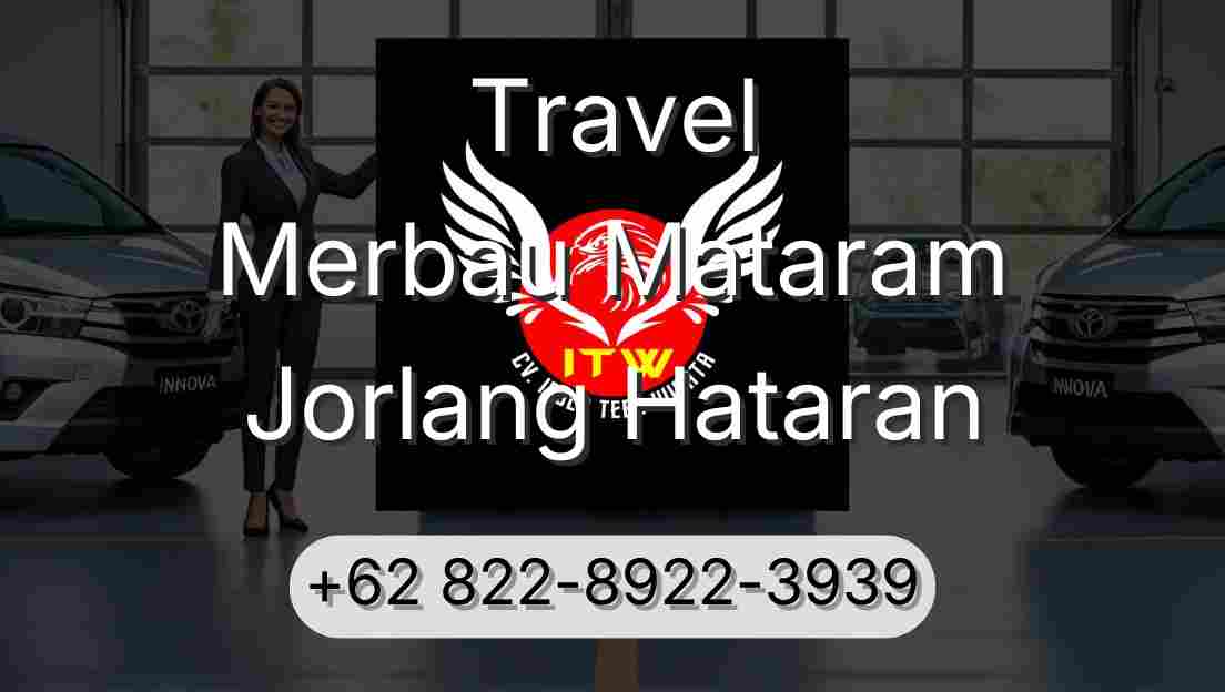 Travel Merbau Mataram Jorlang Hataran