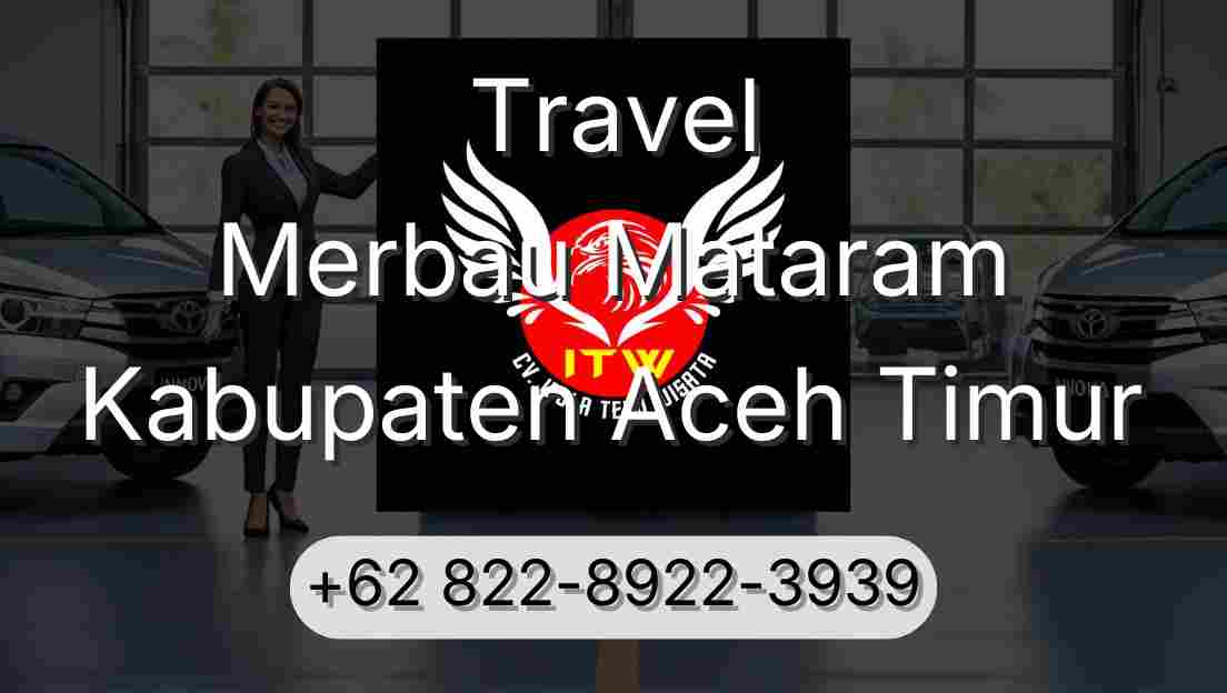 Travel Merbau Mataram Kabupaten Aceh Timur