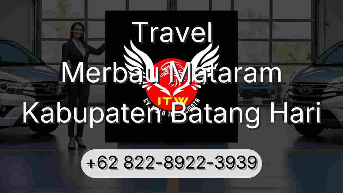 Travel Merbau Mataram Kabupaten Batang Hari