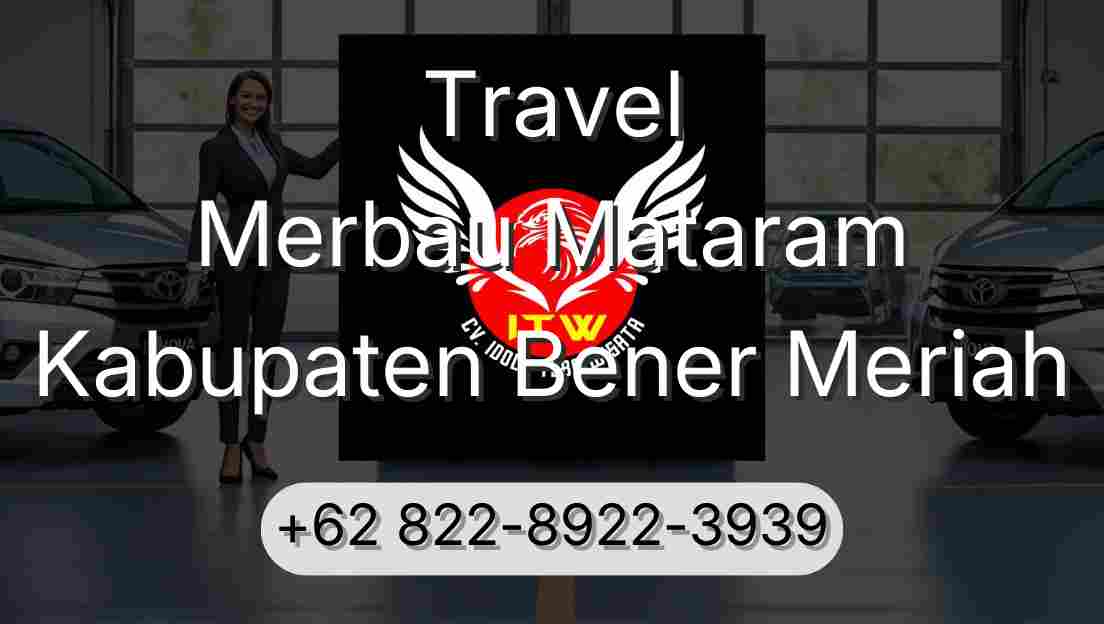 Travel Merbau Mataram Kabupaten Bener Meriah