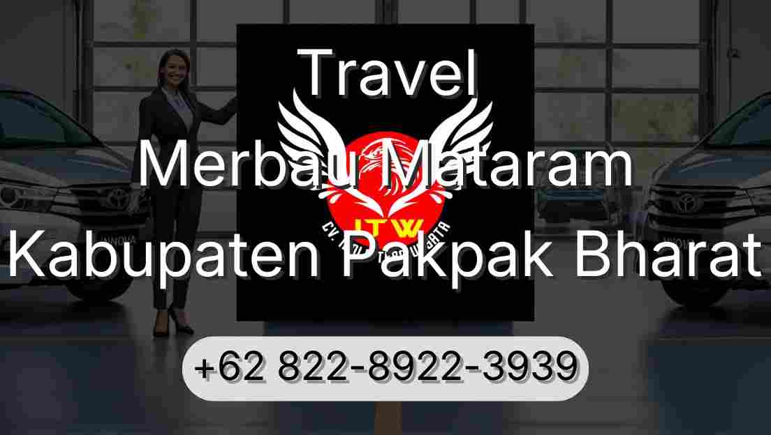 Travel Merbau Mataram Kabupaten Pakpak Bharat