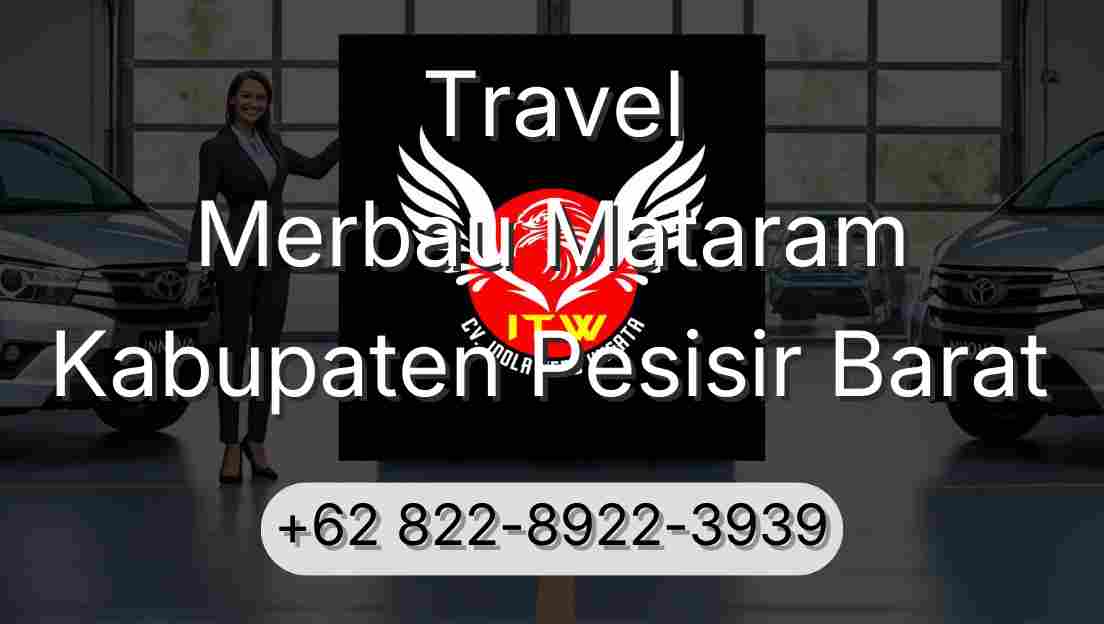 Travel Merbau Mataram Kabupaten Pesisir Barat