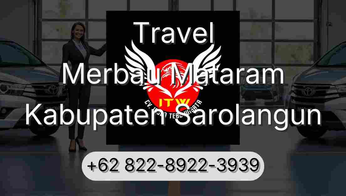 Travel Merbau Mataram Kabupaten Sarolangun