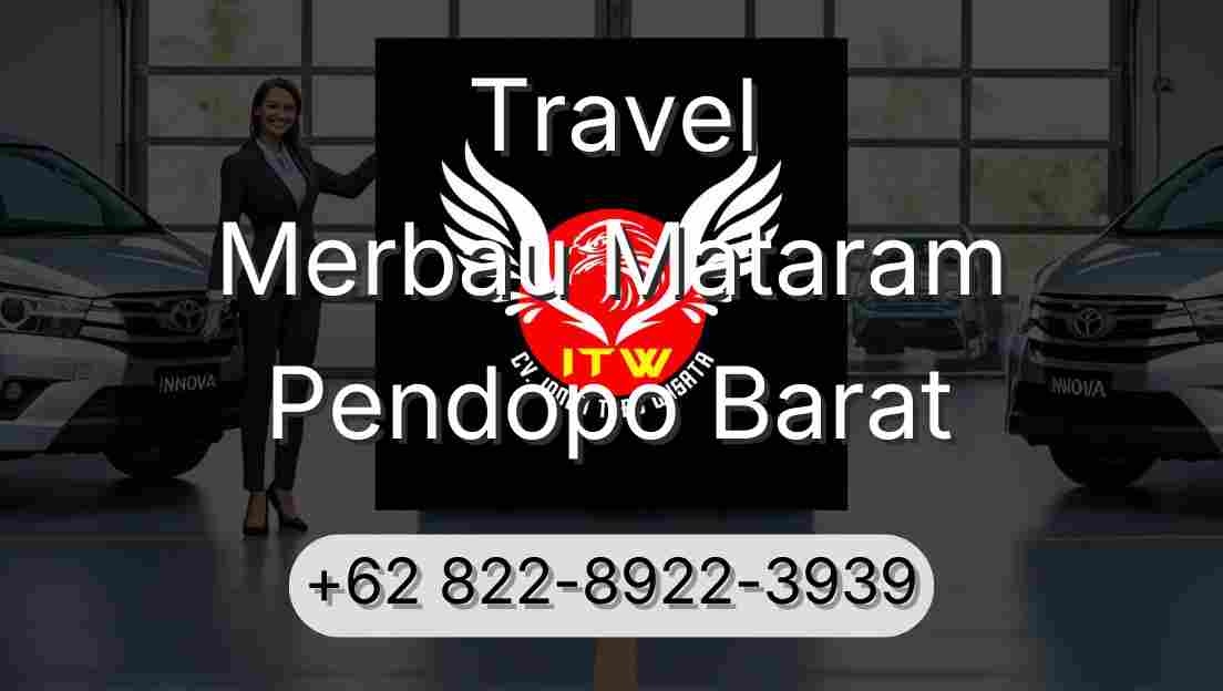 Travel Merbau Mataram Pendopo Barat