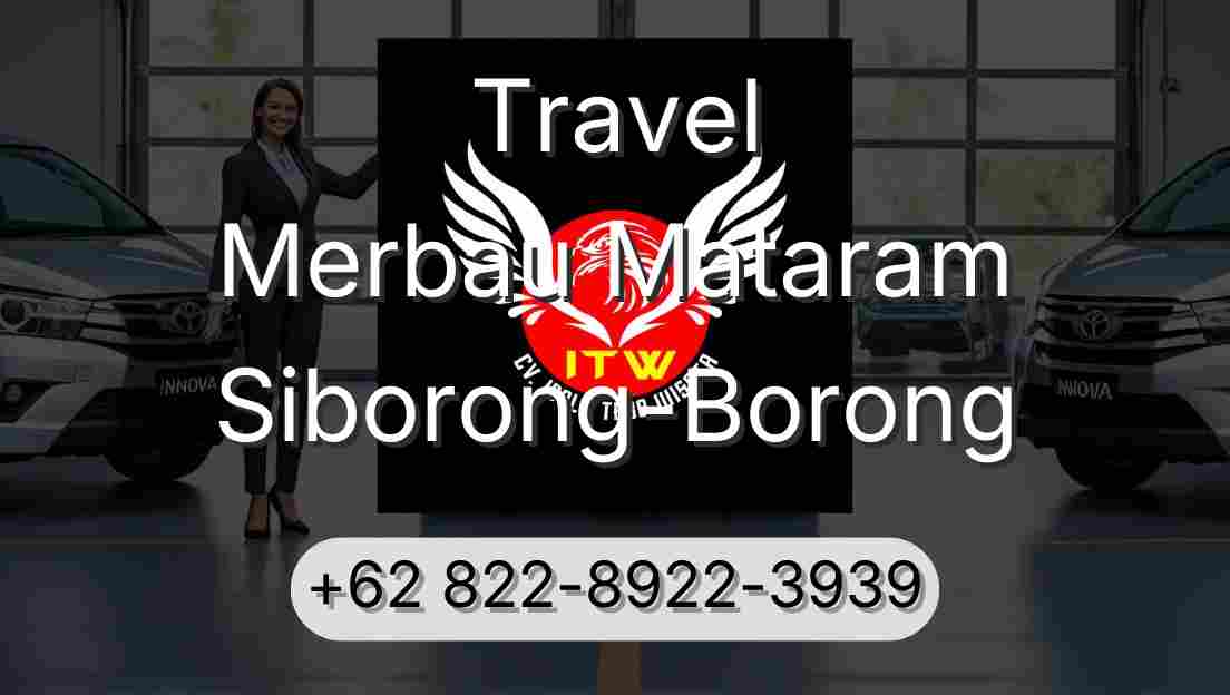Travel Merbau Mataram Siborong-Borong