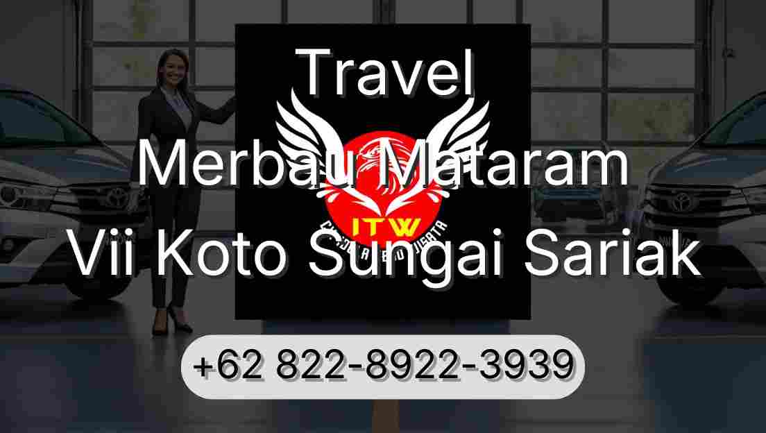 Travel Merbau Mataram Vii Koto Sungai Sariak
