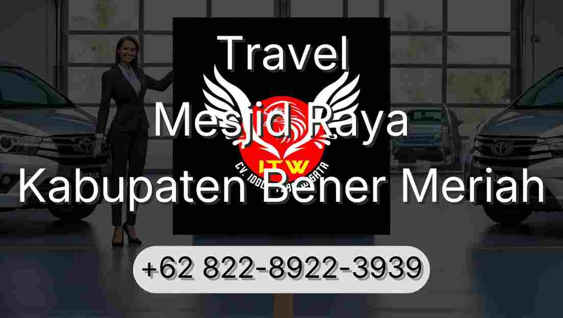 Travel Mesjid Raya Kabupaten Bener Meriah