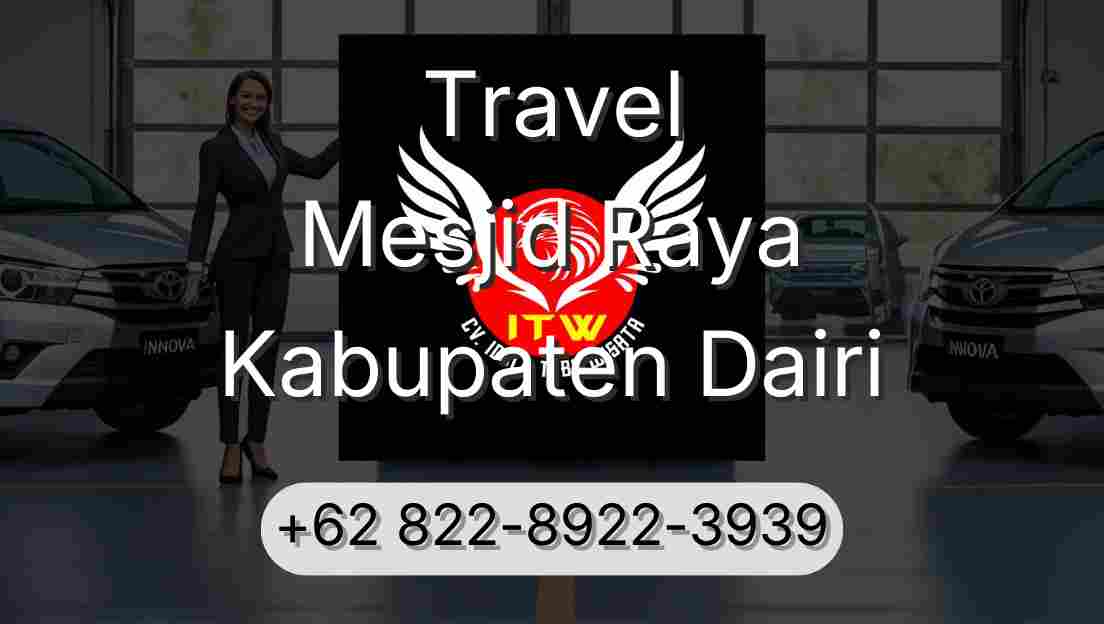 Travel Mesjid Raya Kabupaten Dairi