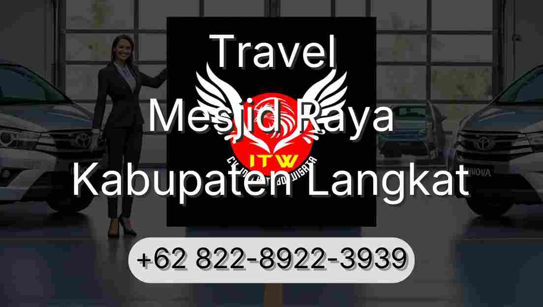 Travel Mesjid Raya Kabupaten Langkat