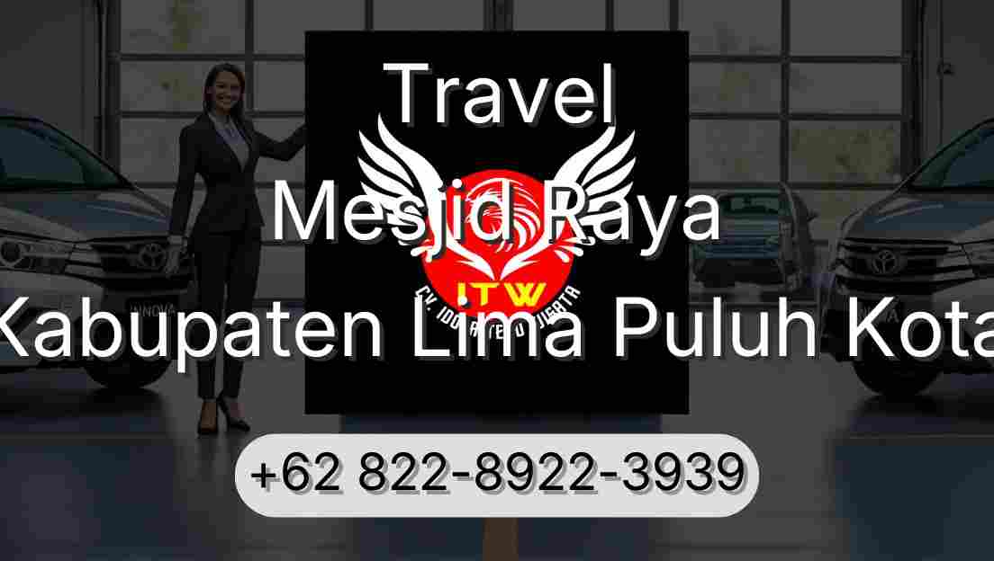 Travel Mesjid Raya Kabupaten Lima Puluh Kota