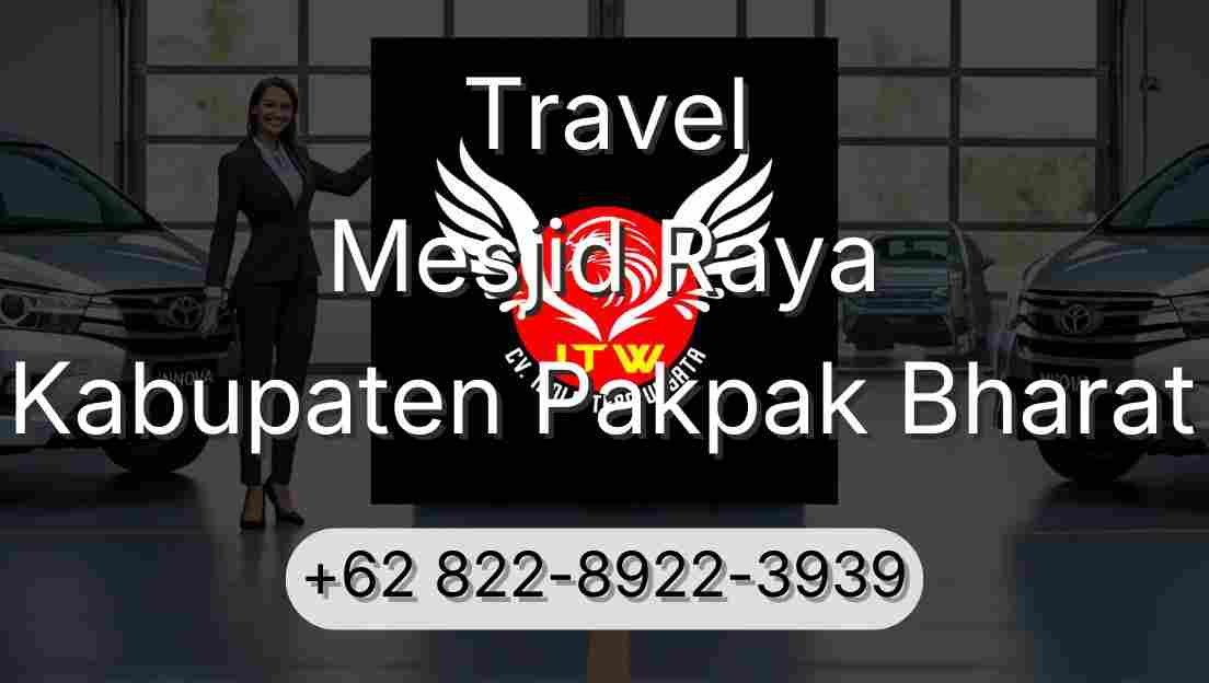 Travel Mesjid Raya Kabupaten Pakpak Bharat