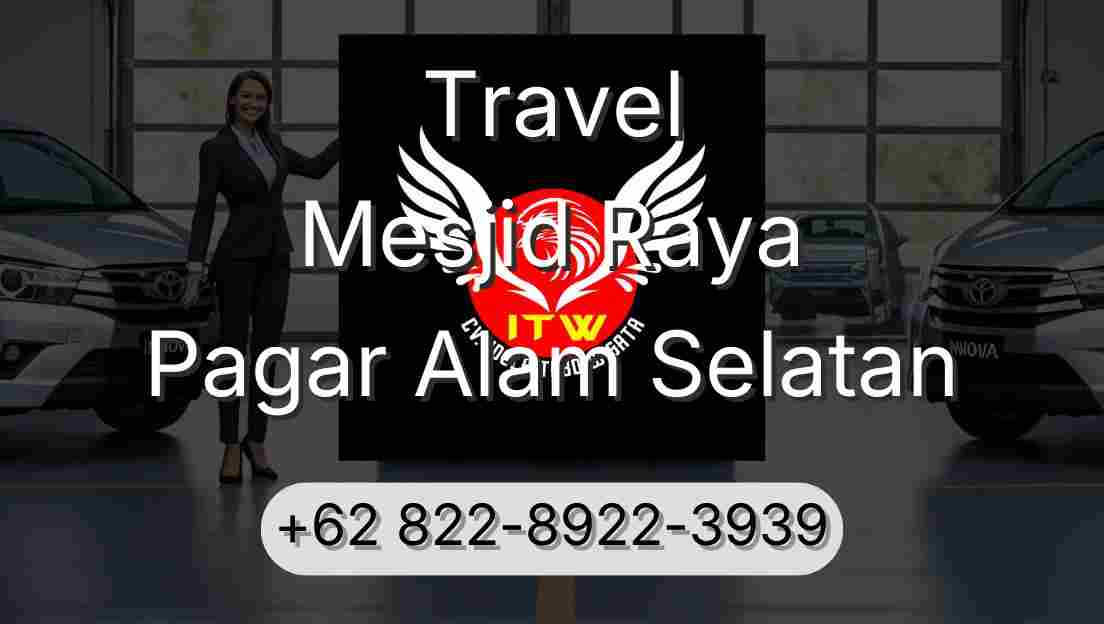 Travel Mesjid Raya Pagar Alam Selatan