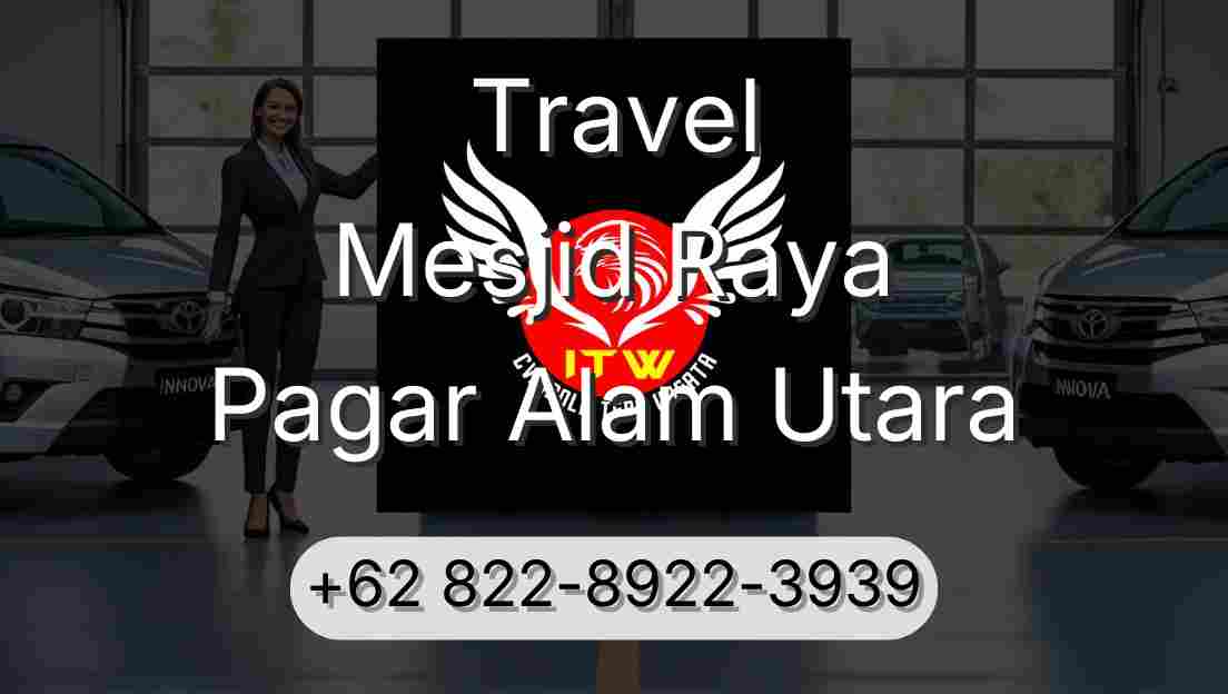 Travel Mesjid Raya Pagar Alam Utara