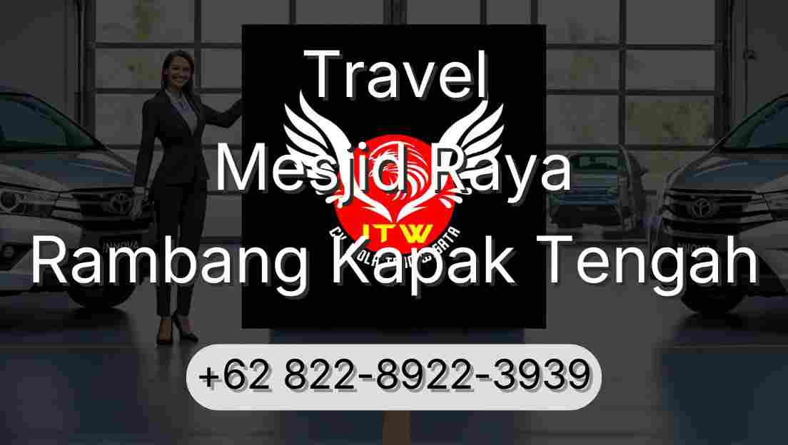 Travel Mesjid Raya Rambang Kapak Tengah