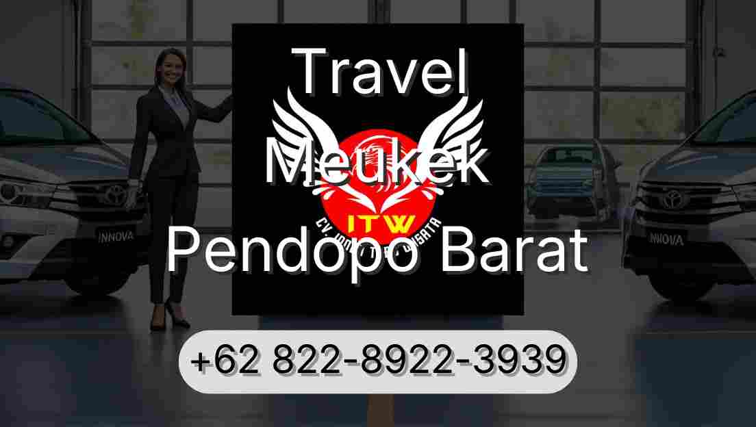 Travel Meukek Pendopo Barat