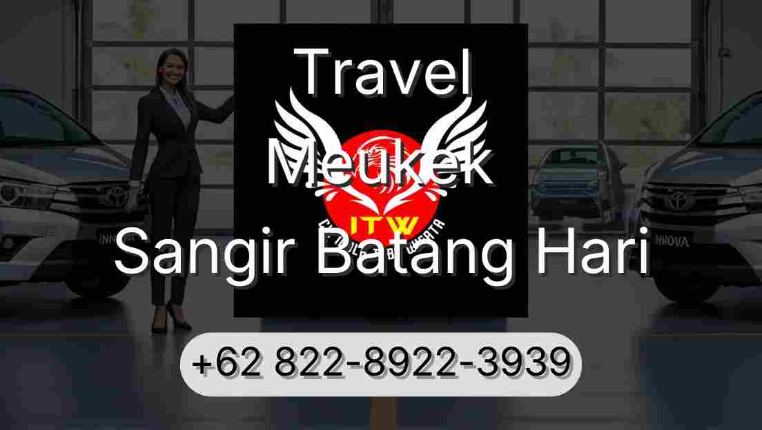 Travel Meukek Sangir Batang Hari