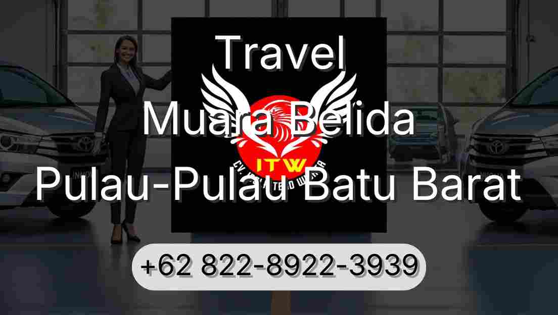 Travel Muara Belida Pulau-Pulau Batu Barat