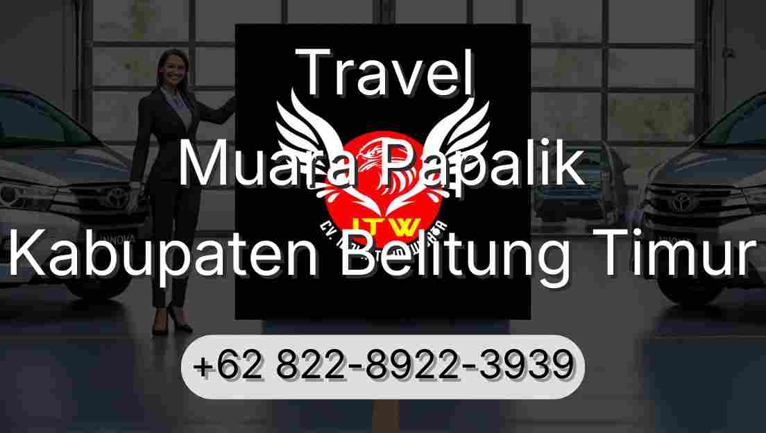 Travel Muara Papalik Kabupaten Belitung Timur