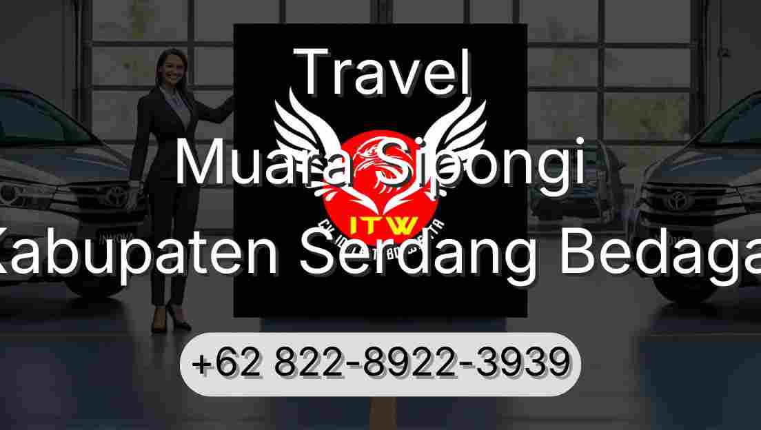 Travel Muara Sipongi Kabupaten Serdang Bedagai