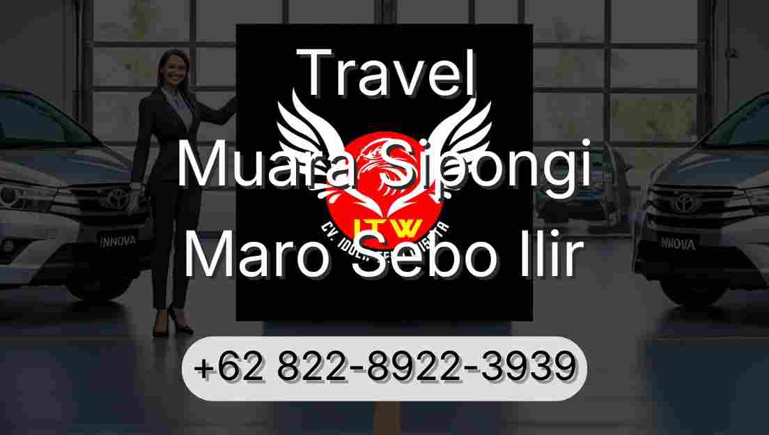 Travel Muara Sipongi Maro Sebo Ilir