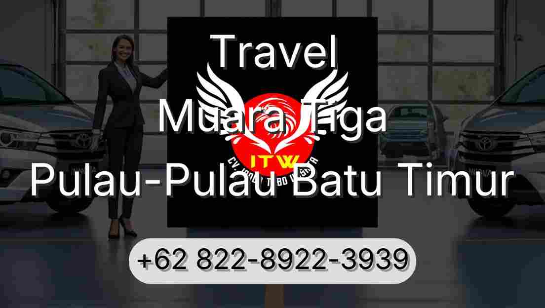 Travel Muara Tiga Pulau-Pulau Batu Timur