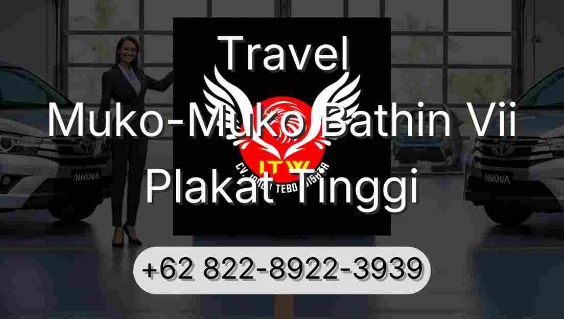 Travel Muko-Muko Bathin Vii Plakat Tinggi