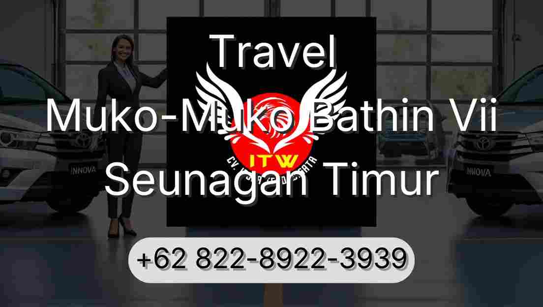 Travel Muko-Muko Bathin Vii Seunagan Timur