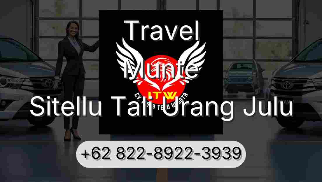 Travel Munte Sitellu Tali Urang Julu