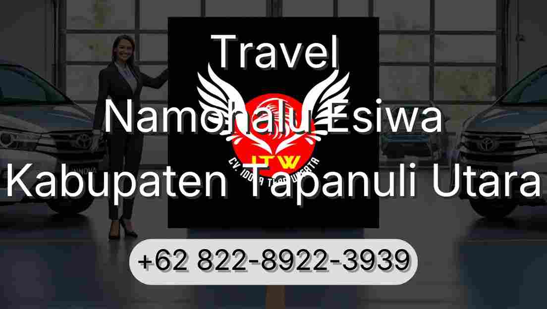 Travel Namohalu Esiwa Kabupaten Tapanuli Utara