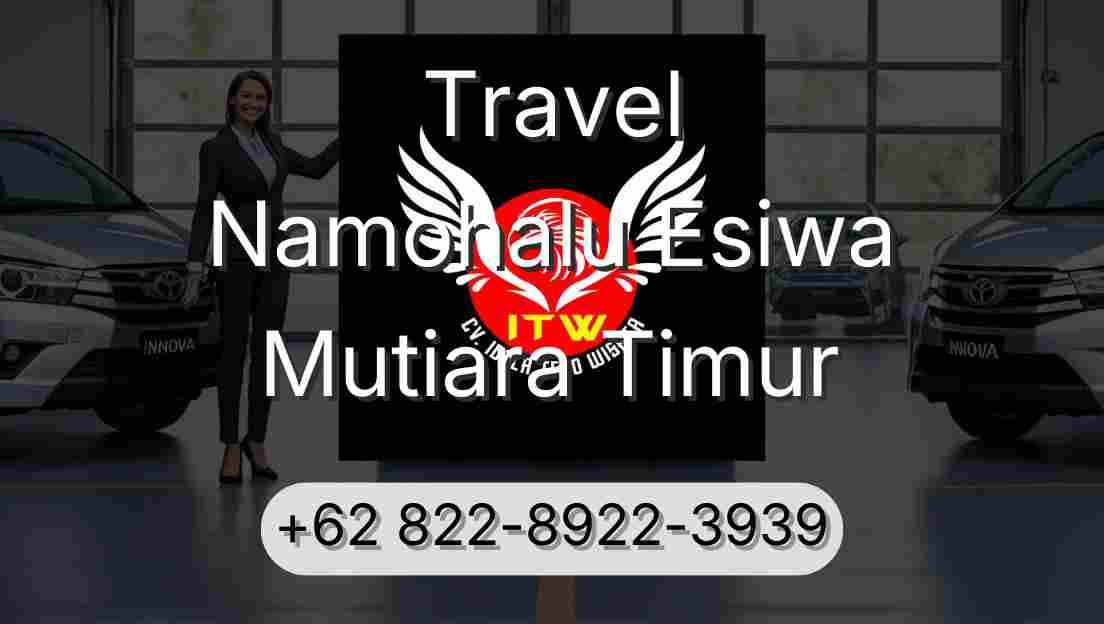 Travel Namohalu Esiwa Mutiara Timur