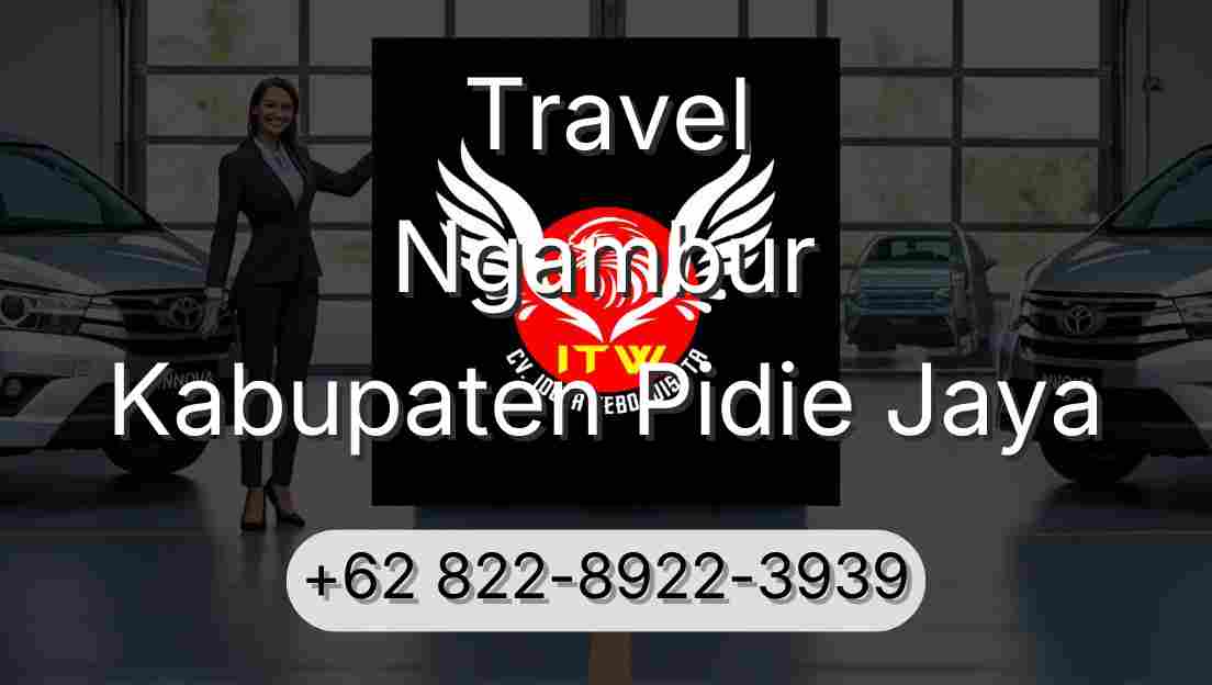 Travel Ngambur Kabupaten Pidie Jaya