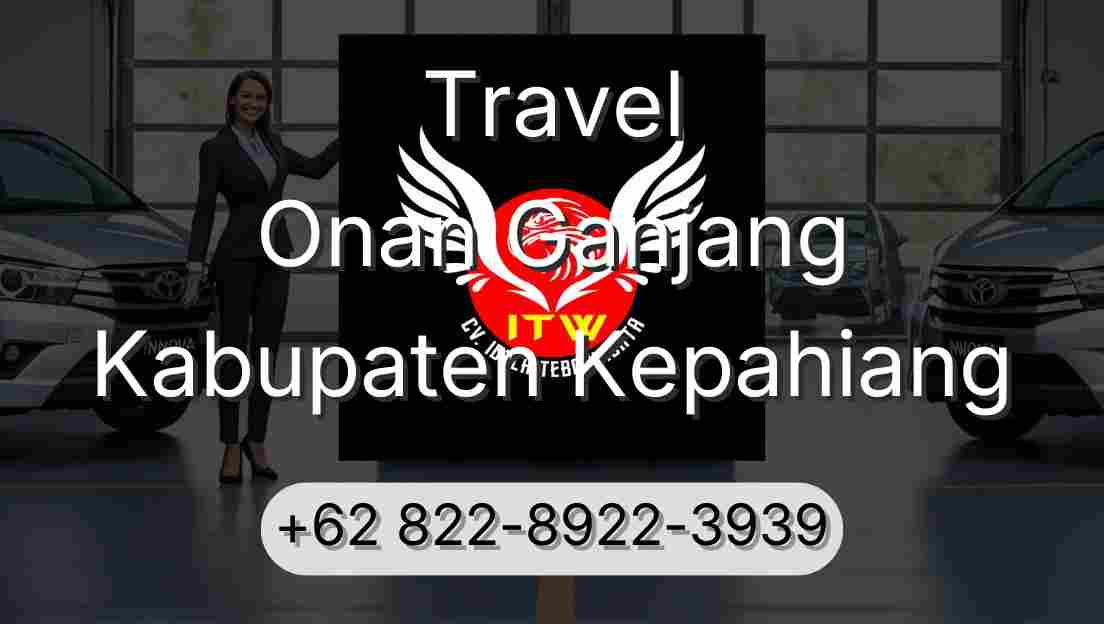 Travel Onan Ganjang Kabupaten Kepahiang