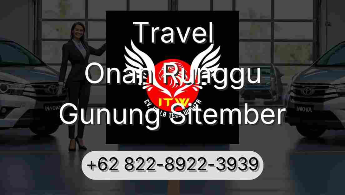 Travel Onan Runggu Gunung Sitember