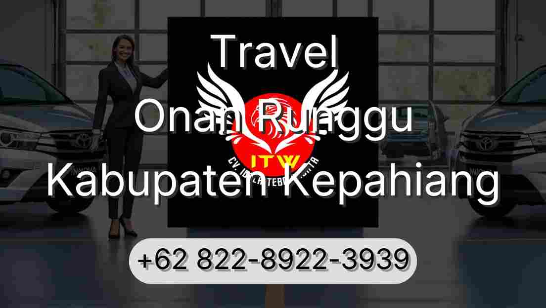 Travel Onan Runggu Kabupaten Kepahiang