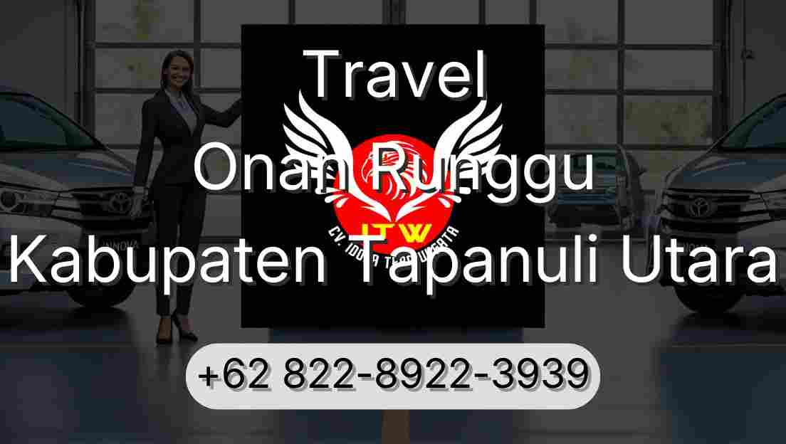 Travel Onan Runggu Kabupaten Tapanuli Utara