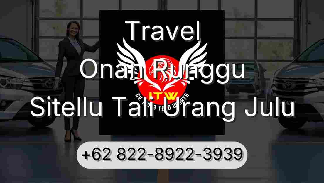 Travel Onan Runggu Sitellu Tali Urang Julu