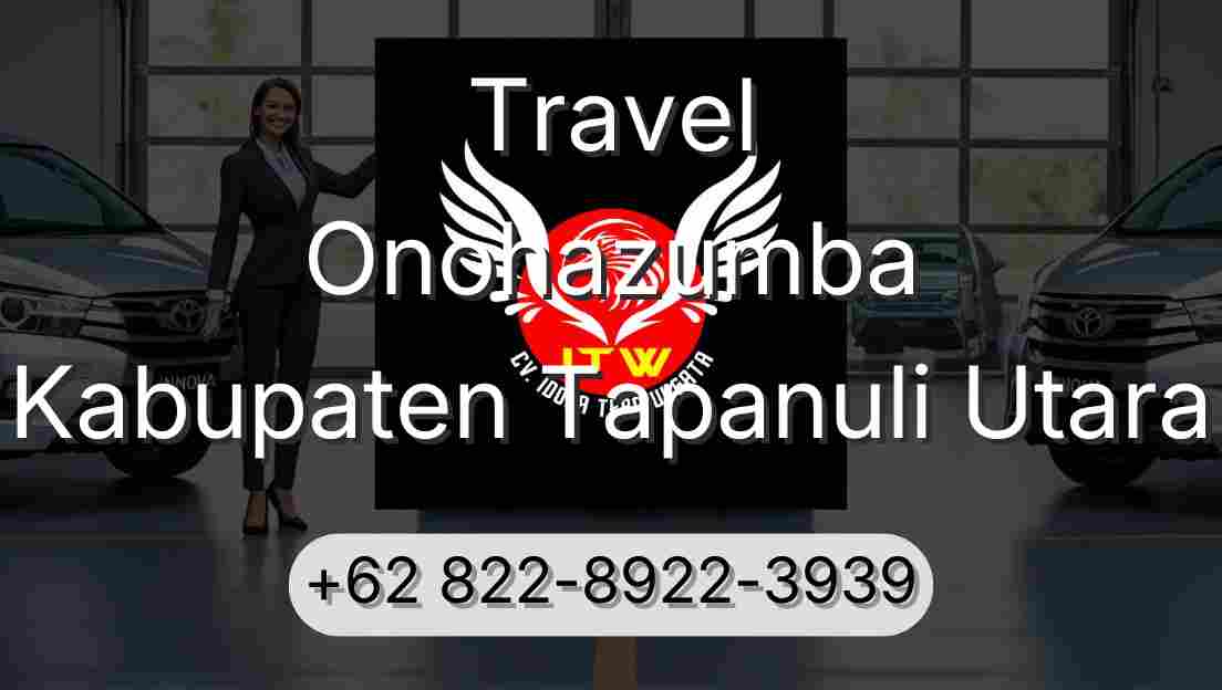 Travel Onohazumba Kabupaten Tapanuli Utara