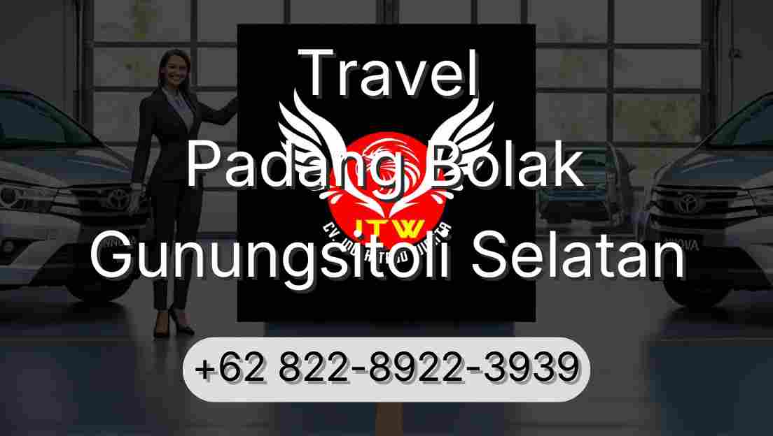 Travel Padang Bolak Gunungsitoli Selatan