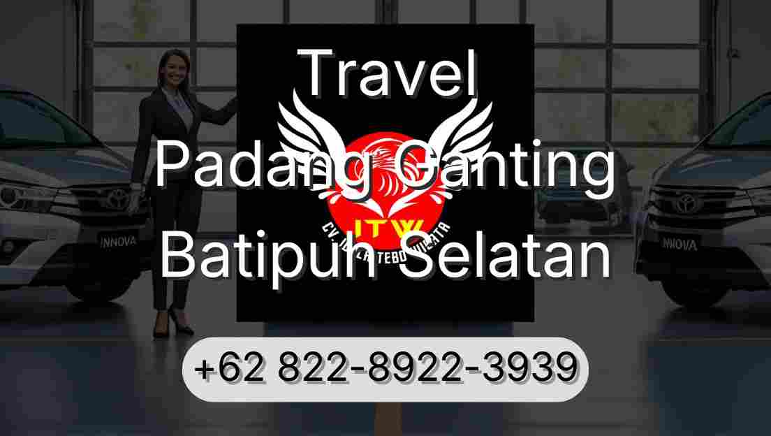Travel Padang Ganting Batipuh Selatan