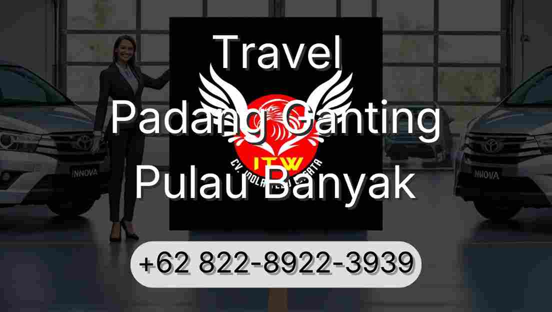 Travel Padang Ganting Pulau Banyak
