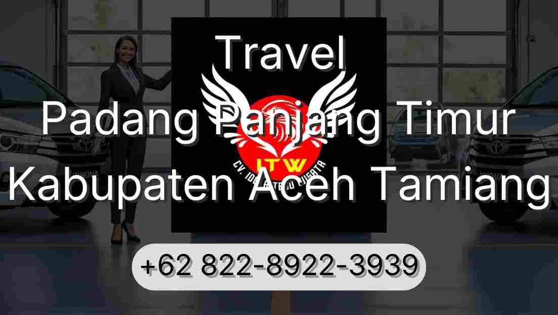 Travel Padang Panjang Timur Kabupaten Aceh Tamiang