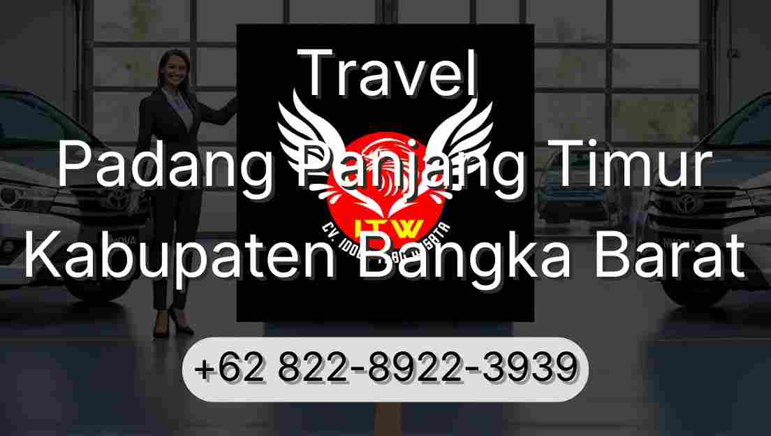 Travel Padang Panjang Timur Kabupaten Bangka Barat