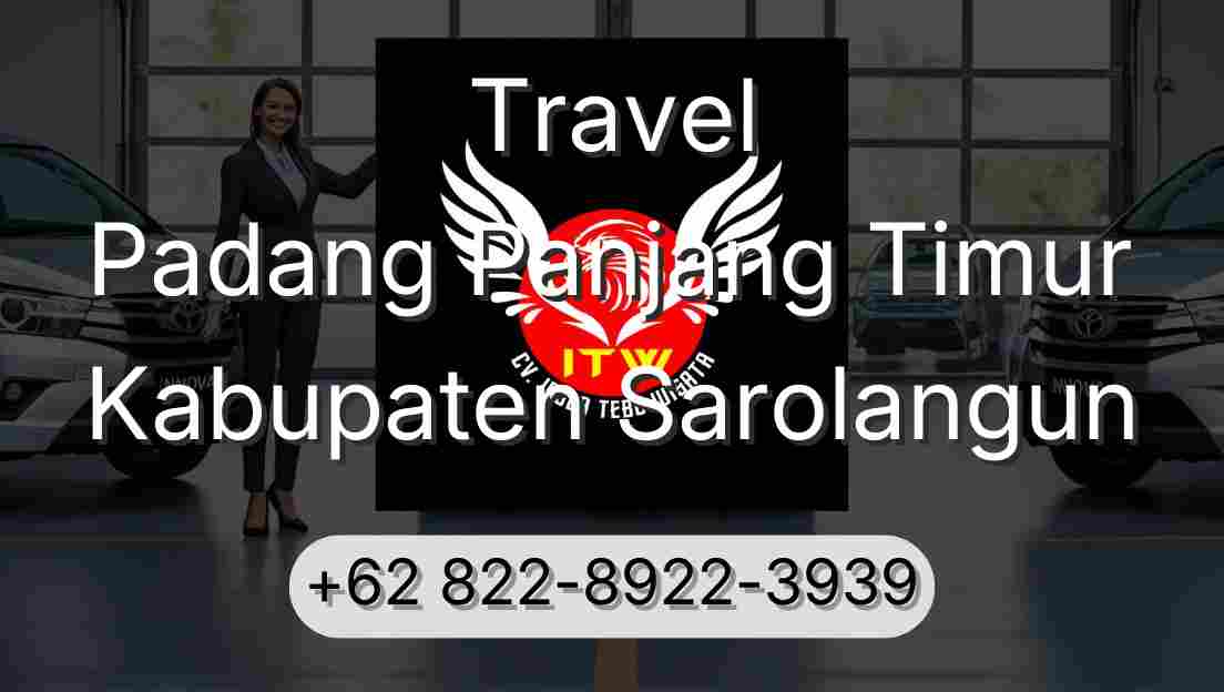Travel Padang Panjang Timur Kabupaten Sarolangun