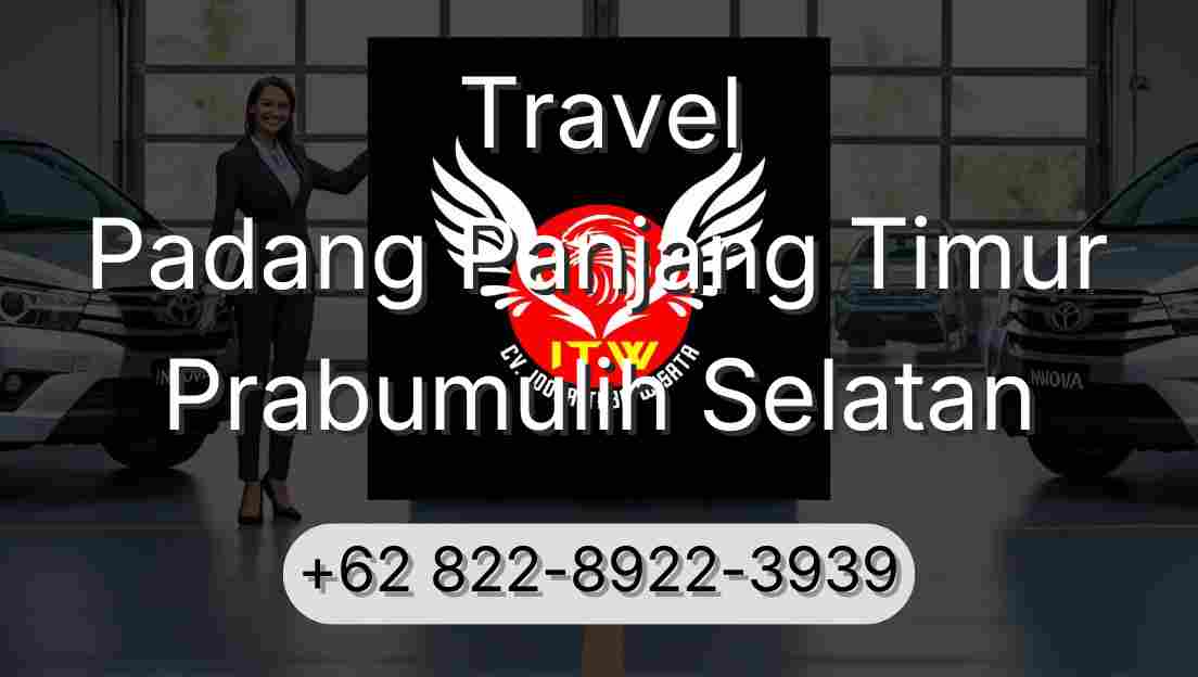 Travel Padang Panjang Timur Prabumulih Selatan
