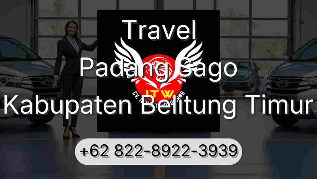 Travel Padang Sago Kabupaten Belitung Timur
