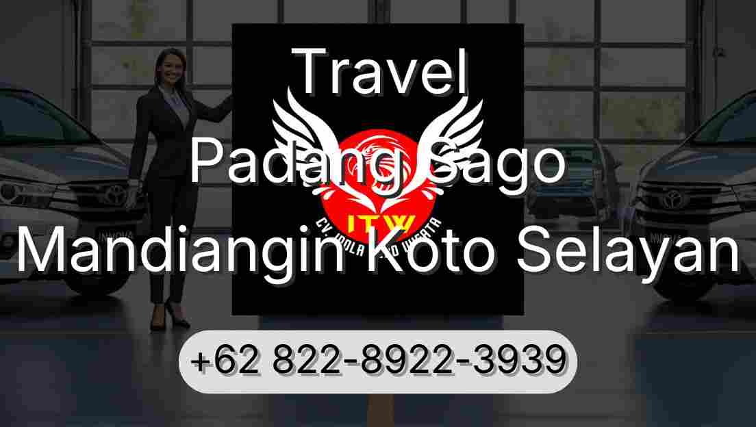 Travel Padang Sago Mandiangin Koto Selayan