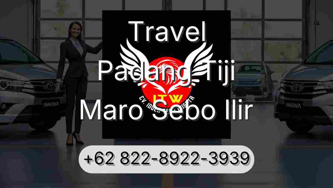 Travel Padang Tiji Maro Sebo Ilir