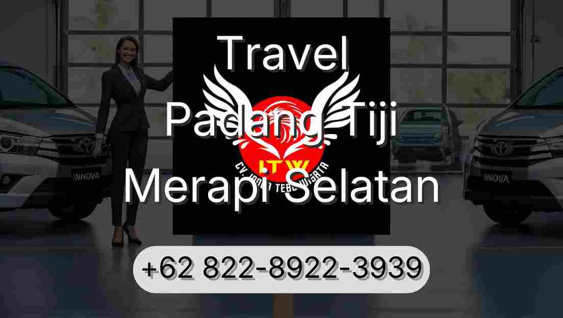 Travel Padang Tiji Merapi Selatan