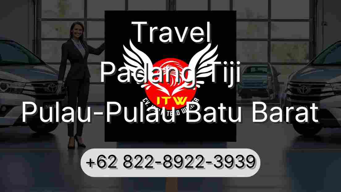 Travel Padang Tiji Pulau-Pulau Batu Barat