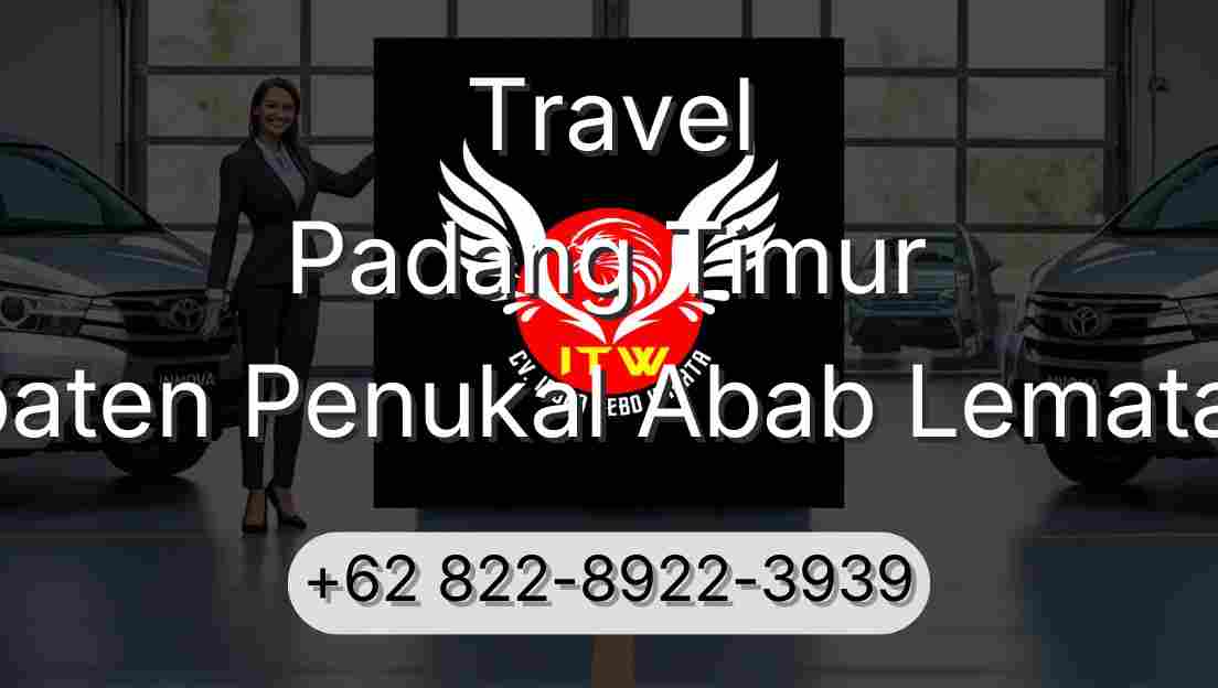 Travel Padang Timur Kabupaten Penukal Abab Lematang Ilir